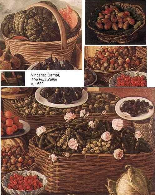 Campi, The Fruit Seller, c. 1580