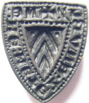 medieval seal matrix
              probably dating to the 14th century